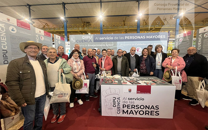 Consejo Provincial de Personas Mayores de Cuenca en la Feria de Mayores de CLM | Feria de Albacete